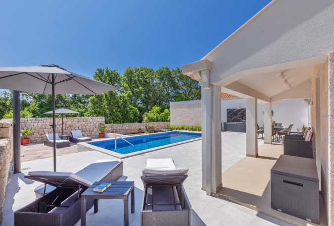 Exterior and surroundings, Holiday Home DoMa with Pool, Konavle, Croatia Čilipi